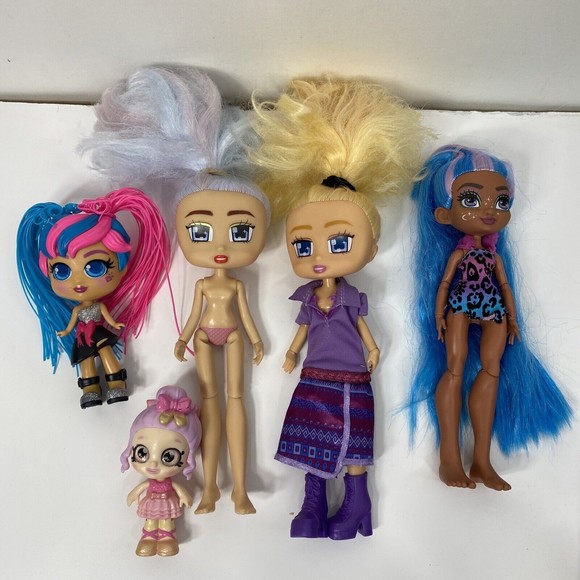 Lot of Various Dolls Kindi Pirouetta Curligirls Boxy Girls cave Club Poseable - Picture 1 of 16
